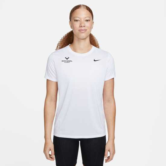 Rafa Nadal Academy Camiseta Blanca Mujer