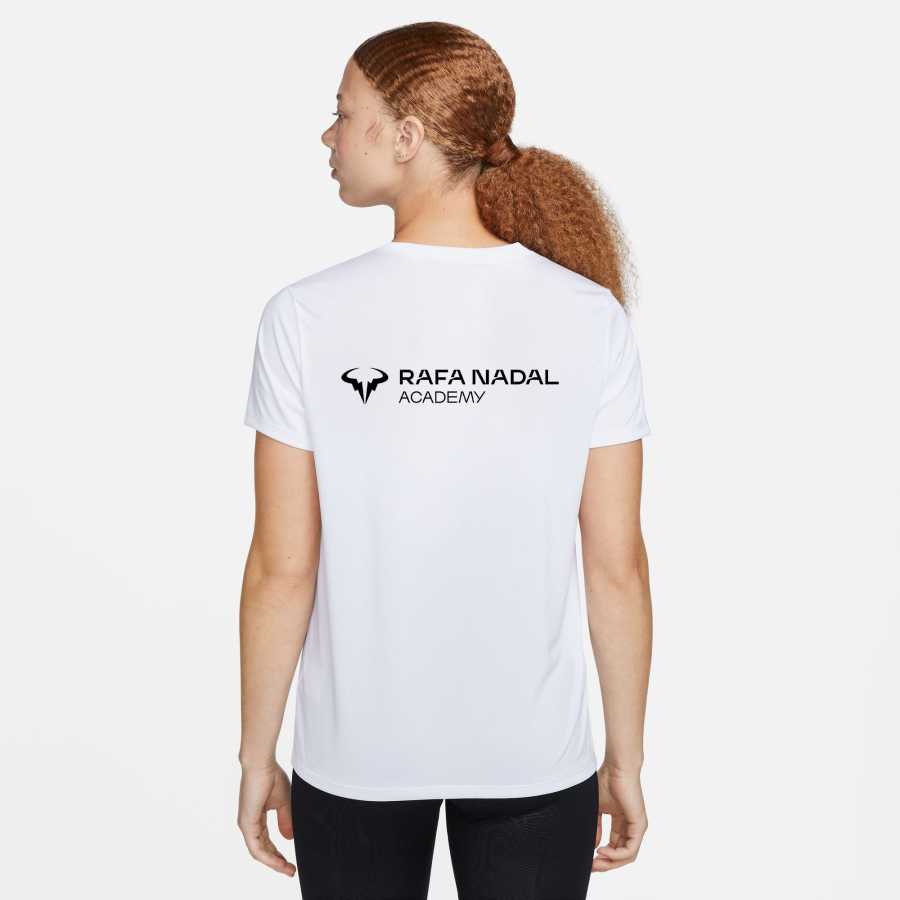 Rafa Nadal Academy Camiseta Blanca Mujer