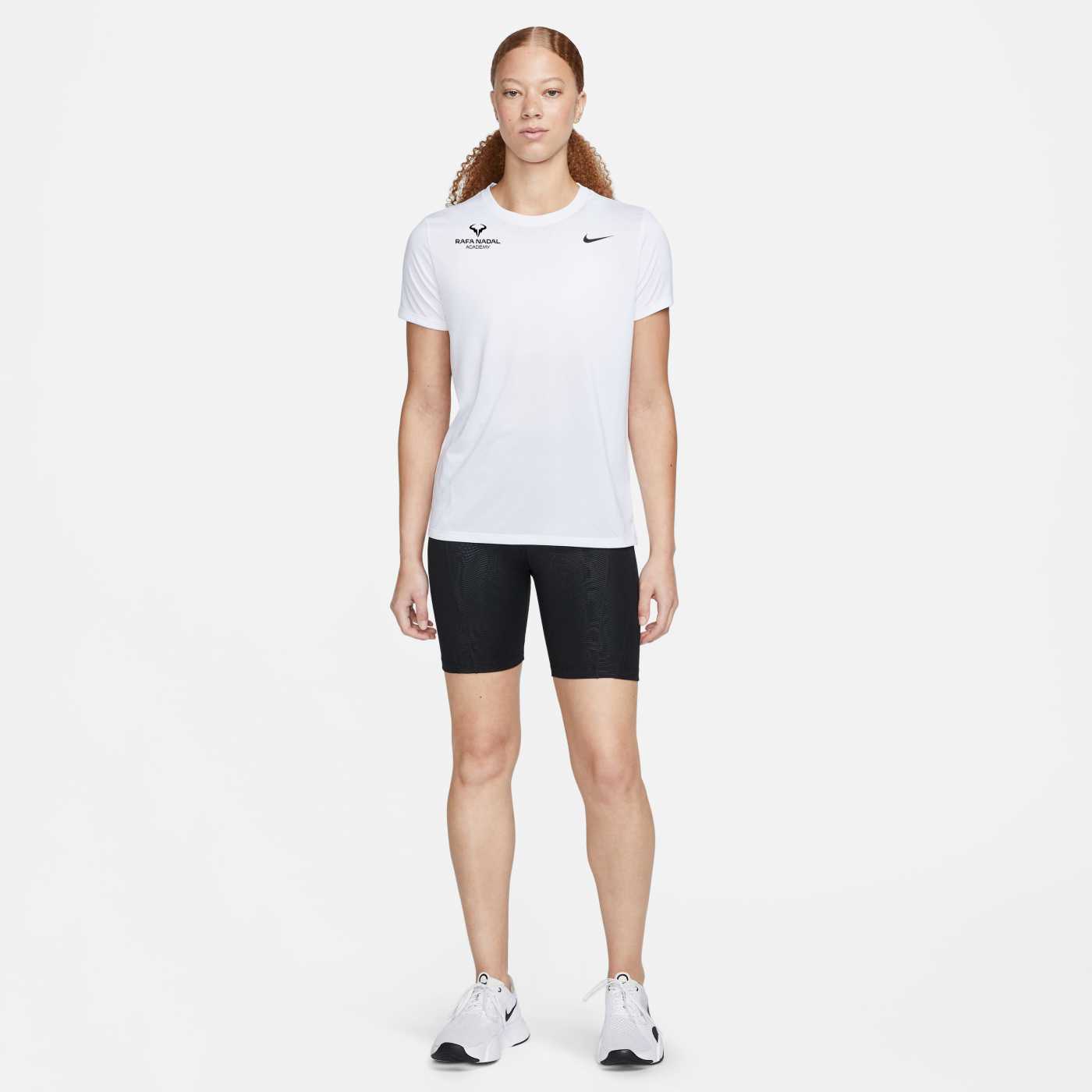 Rafa Nadal Academy Camiseta Blanca Mujer