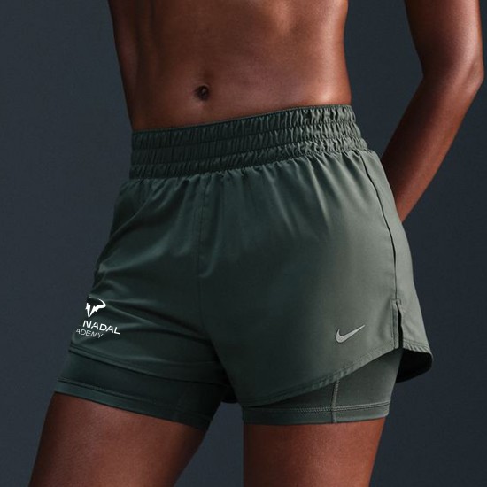 Rafa Nadal Academy Pantalón Corto Verde Mujer