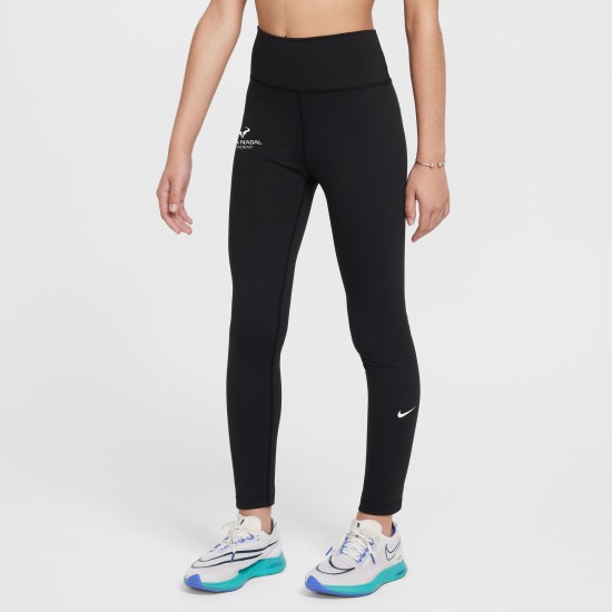 Rafa Nadal Academy Girl s Black Leggings