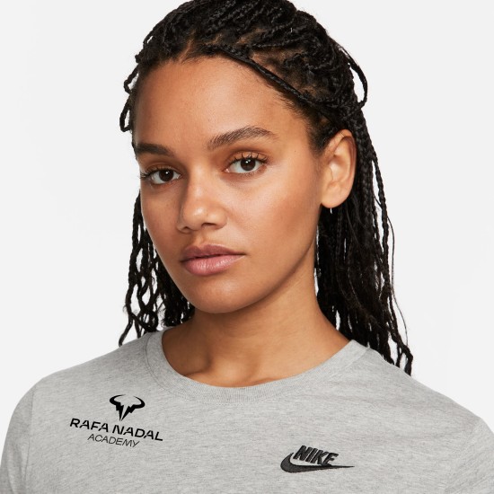 Rafa Nadal Academy Camiseta Gris Mujer