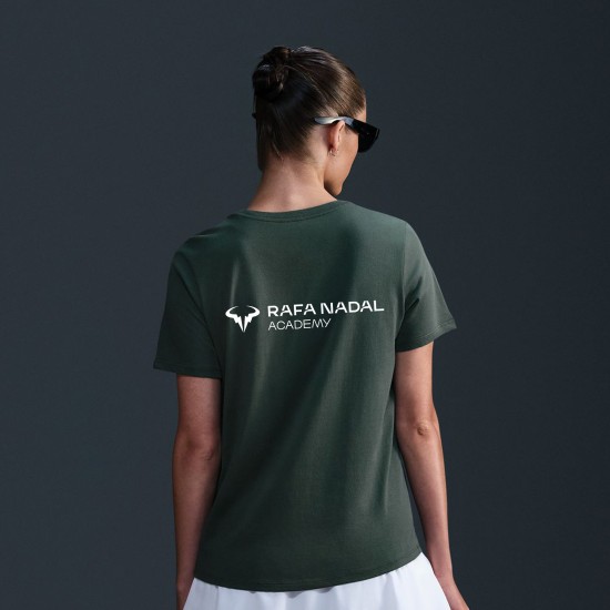 Rafa Nadal Academy Camiseta Verde Mujer