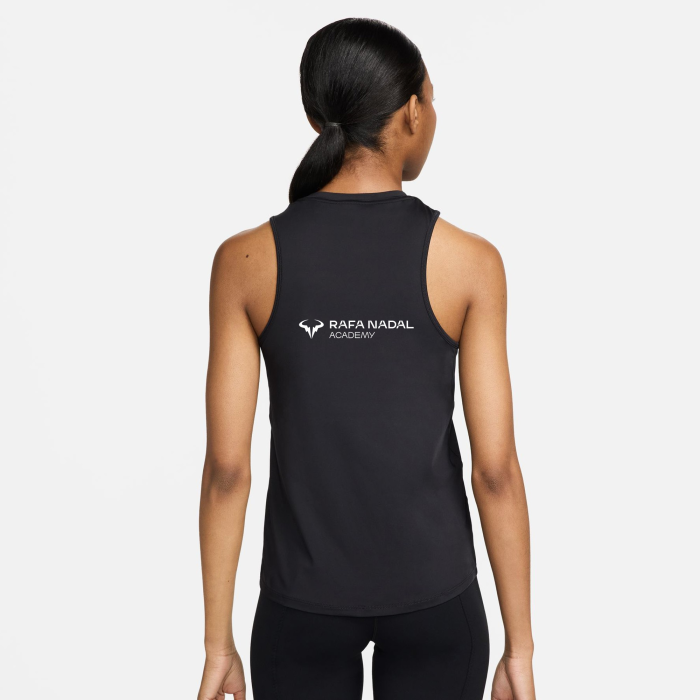 Rafa Nadal Academy Camiseta Tirantes Negra Mujer