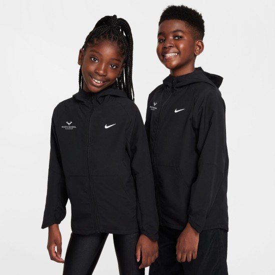 Rafa Nadal Academy Kids Black Unisex Jacket