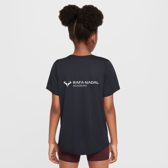 Rafa Nadal Academy Girl's Black T-Shirt