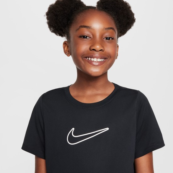 Rafa Nadal Academy Girl's Black T-Shirt