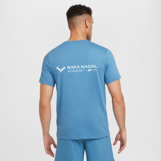 Rafa Nadal Academy Camiseta Azul Hombre