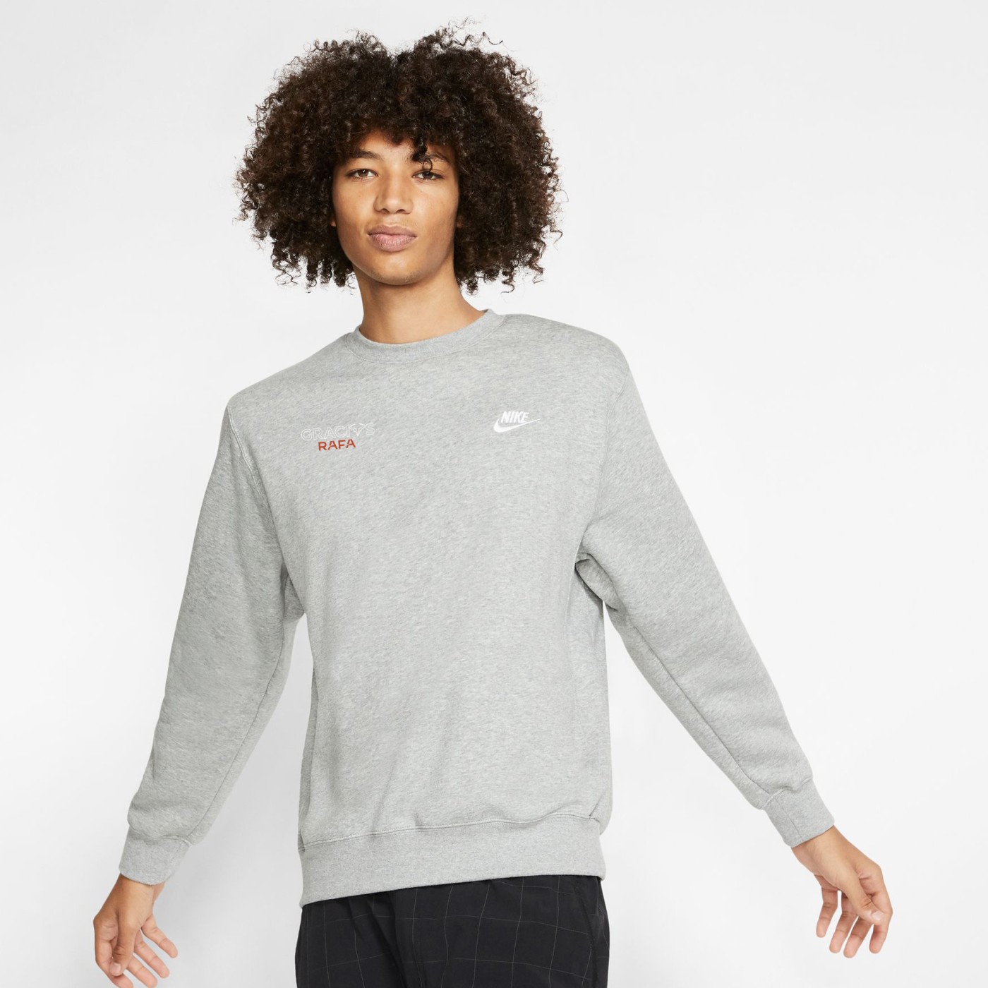 Rafa Nadal Adult Grey Footprint Sweatshirt - Special Edition