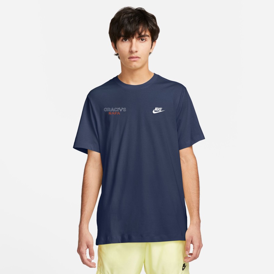 Rafa Nadal Adult Blue Footprint T-Shirt - Special Edition