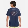 Rafa Nadal T-shirt Bleu Footprint Adulte -Special Edition