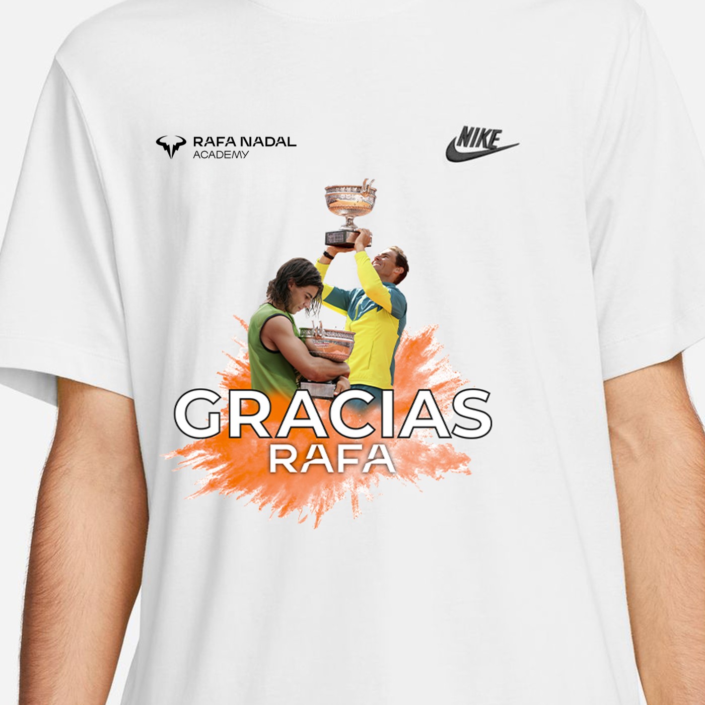 Rafa Nadal T-shirt "GRACIAS RAFA" - Edition Special