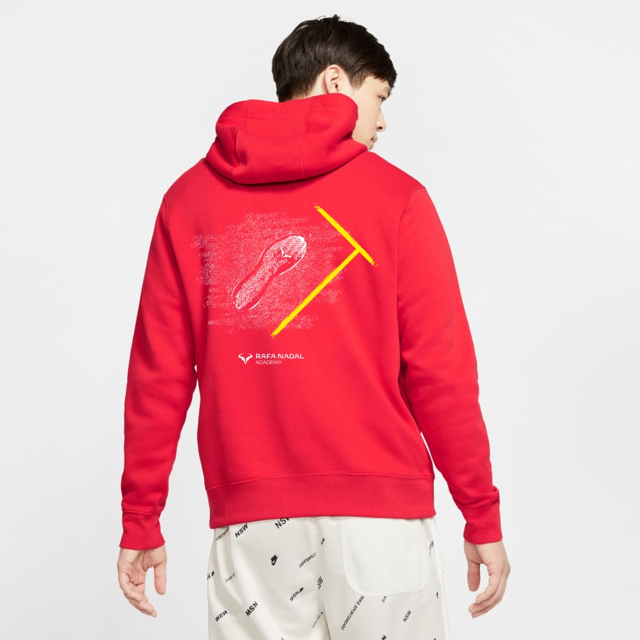 Rafa Nadal Adult Red Sweatshirt Footprint - Special Edition