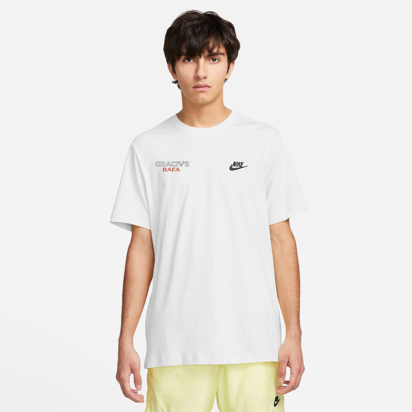 Rafa Nadal T-shirt White Footprint Adulte -Special Edition