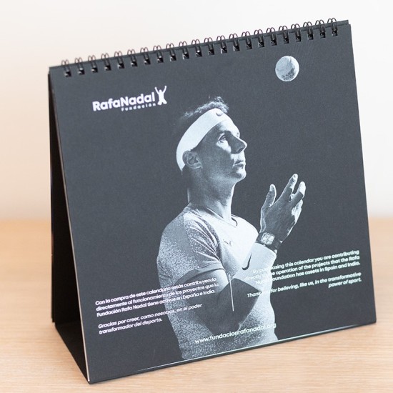 Rafa Nadal's Foundation Desk Solidarity Calendar 2025