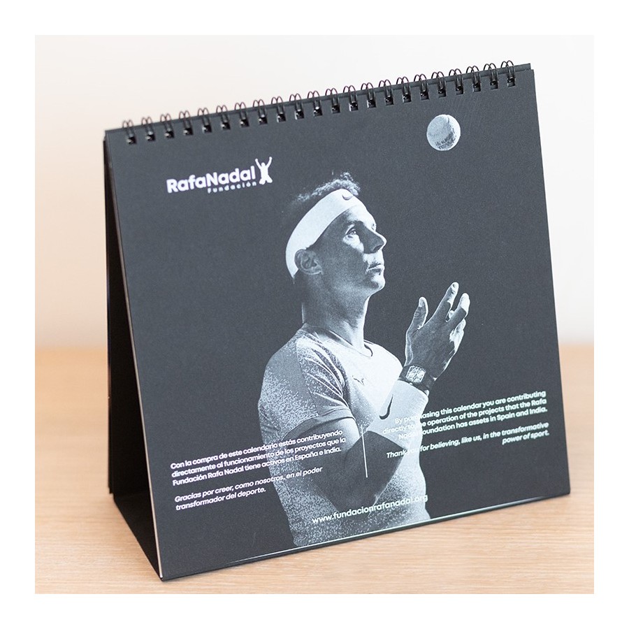 Rafa Nadal's Foundation Desk Solidarity Calendar 2025