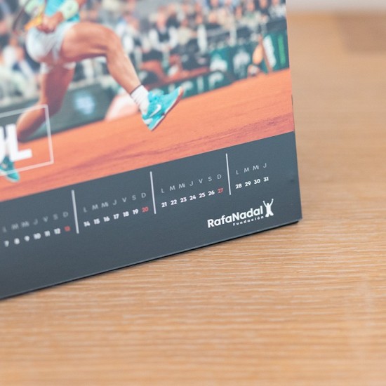 Rafa Nadal's Foundation Desk Solidarity Calendar 2025