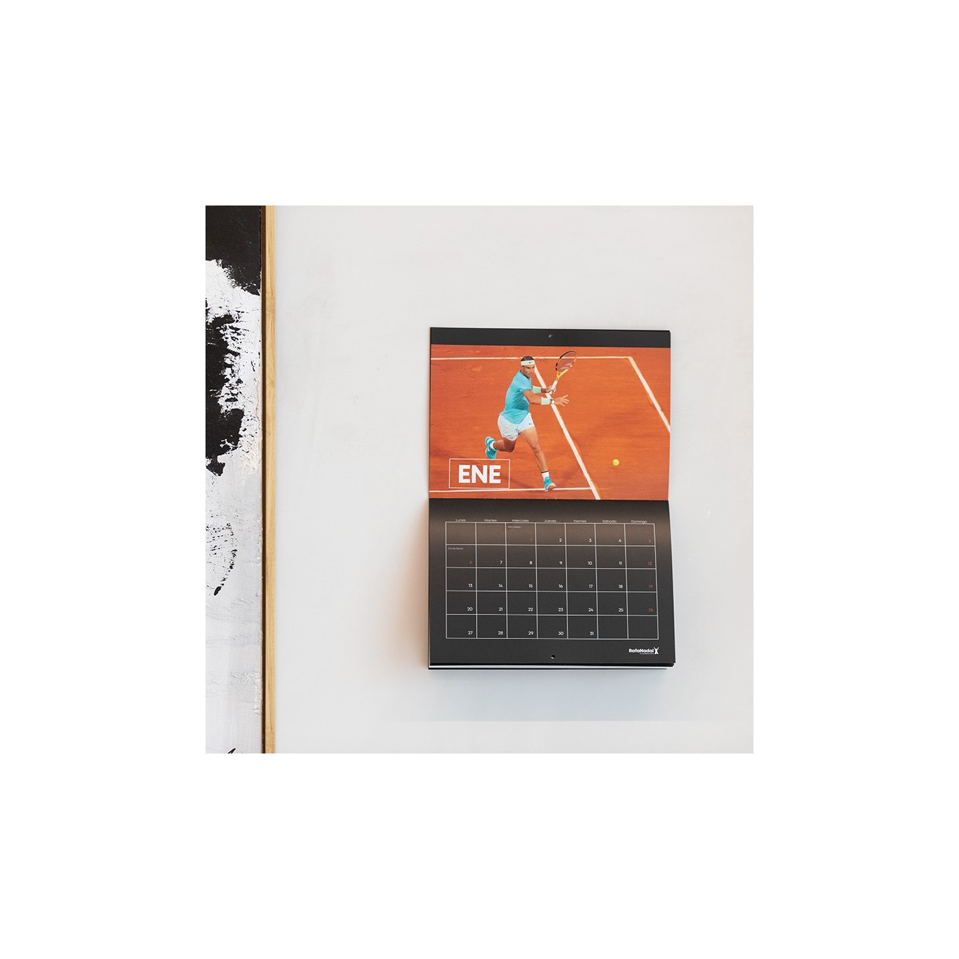 Fondation Rafa Nadal Calendrier Solidarité Mural 2025