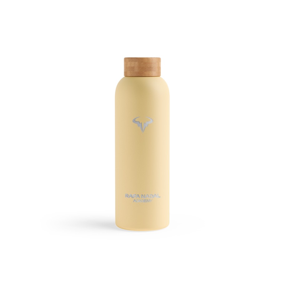 Rafa Nadal Academy Light Yellow Steel Bottle