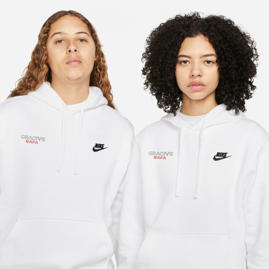 Rafa Nadal Adult White Footprint Sweatshirt - Special Edition