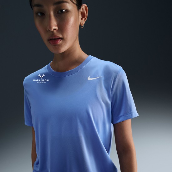 Rafa Nadal Academy T-Shirt Bleu Femme