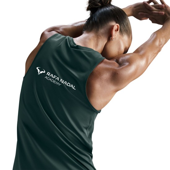 Rafa Nadal Academy Camiseta Tirantes Verde Mujer