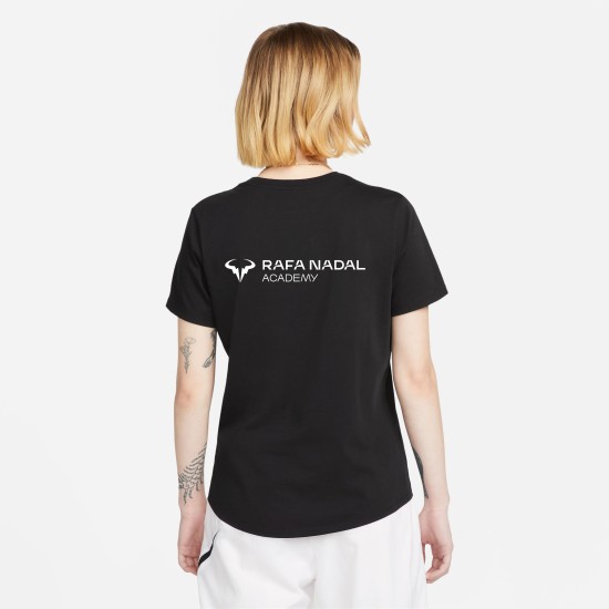 Rafa Nadal Academy Women's Black T-Shirt