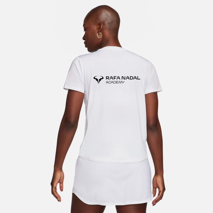 Rafa Nadal Academy Camiseta Blanca Mujer