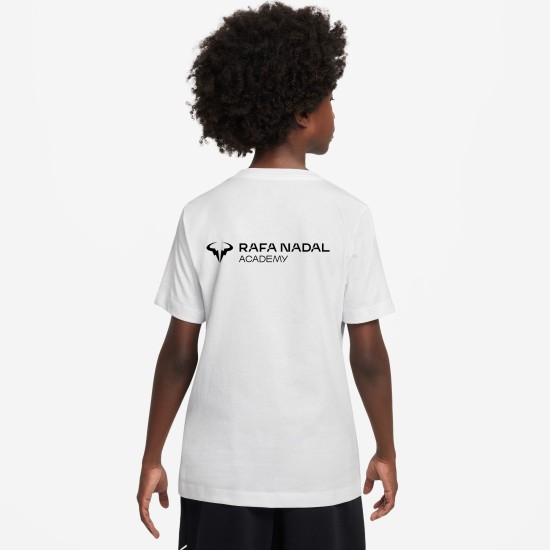 Rafa Nadal Academy Camiseta Blanca Infantil