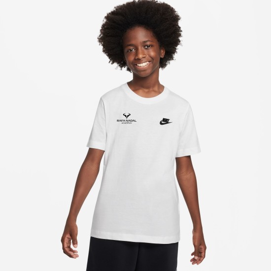 Rafa Nadal Academy Camiseta Blanca Infantil