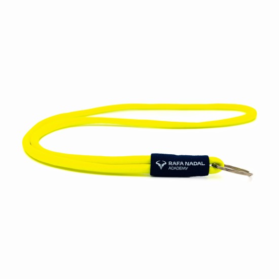 Rafa Nadal Academy Yellow Lanyard Elastic Tube