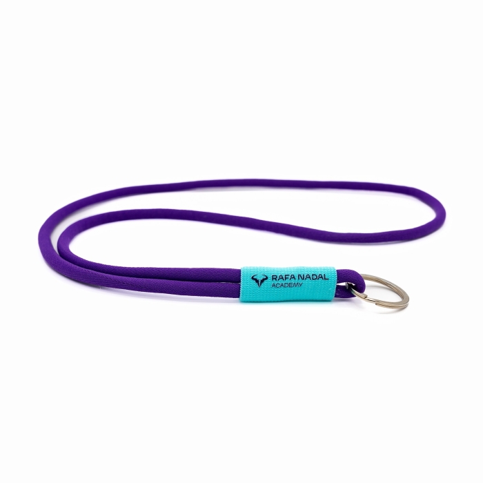 Rafa Nadal Academy Purple Lanyard Elastic Tube