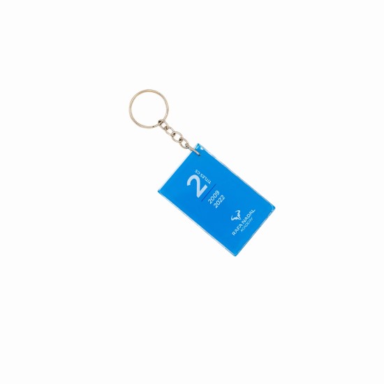 Rafa Nadal Academy Blue Keyring