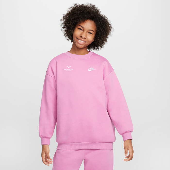 Rafa Nadal Academy Sweat-Shirt Rose Fille