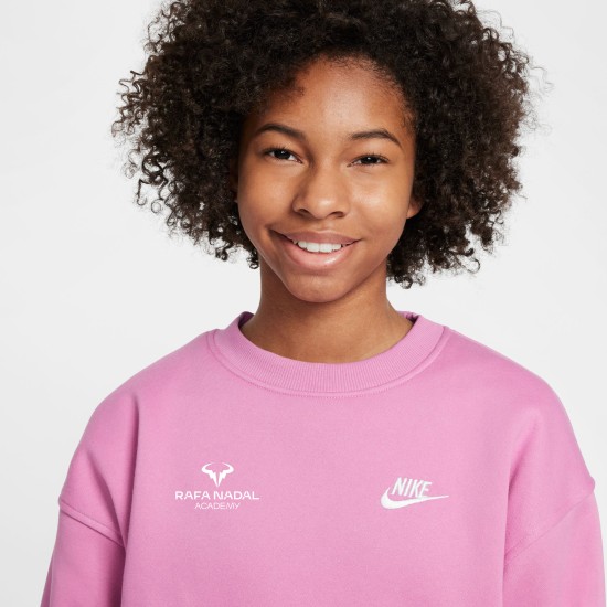 Rafa Nadal Academy Sweat-Shirt Rose Fille
