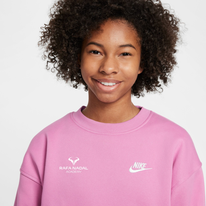Rafa Nadal Academy Girl's Pink Sweatshirt