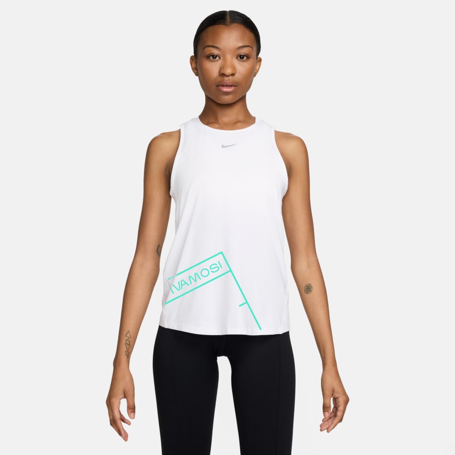 Rafa Nadal Academy Camiseta Tirantes Blanca Mujer