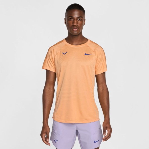 Rafa Nadal Camiseta Challenger Naranja Hombre