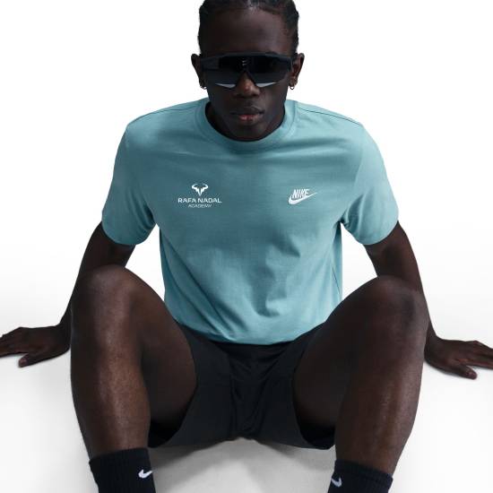 Rafa Nadal Academy T-Shirt Bleu Clair Homme