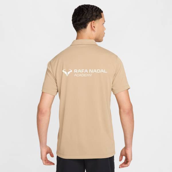 Rafa Nadal Academy Men's Beige Dry-fit Polo