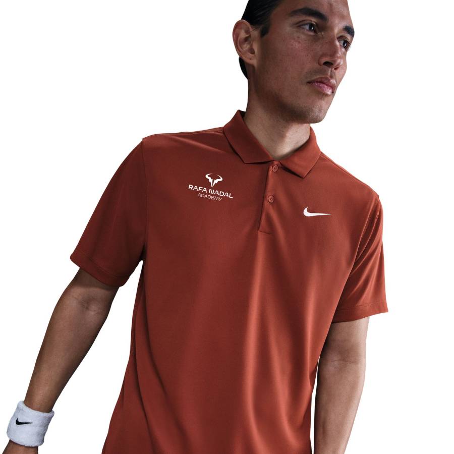 Rafa Nadal Academy Polo Tenis Marrón Hombre