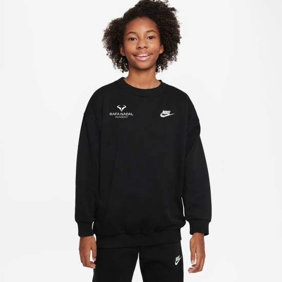 Rafa Nadal Academy Sweat-Shirt Noir Enfant