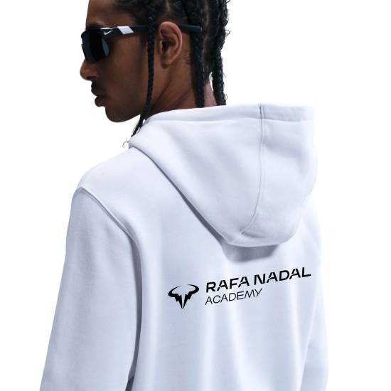Rafa Nadal Academy Sweat-shirt Blanche Homme
