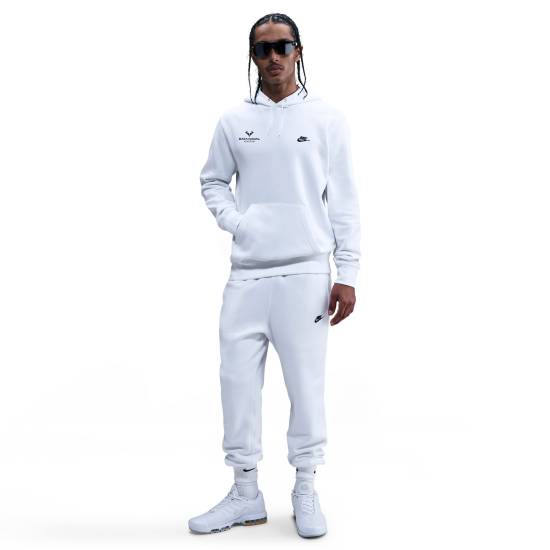 Rafa Nadal Academy Sweat-shirt Blanche Homme