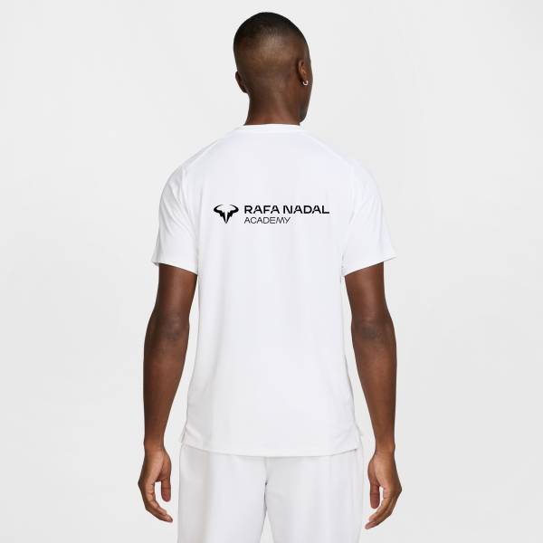 Rafa Nadal Academy Camiseta Blanca Hombre