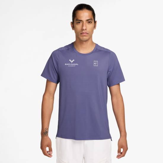 Rafa Nadal Academy Camiseta Lila Hombre
