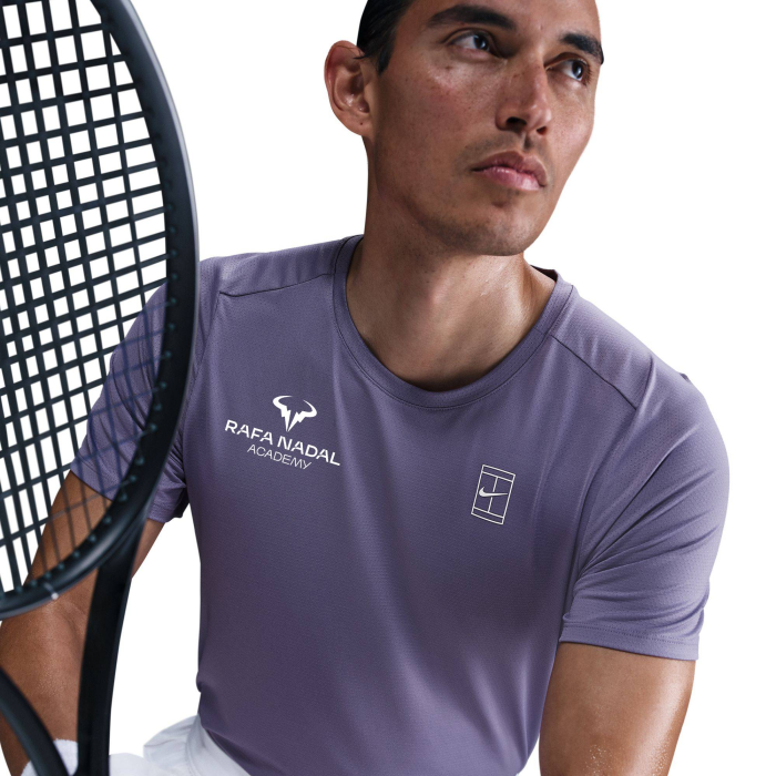 Rafa Nadal Academy Camiseta Lila Hombre