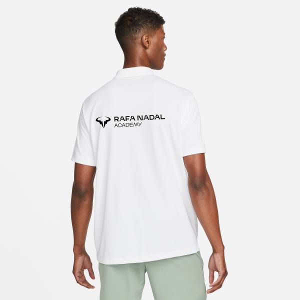Rafa Nadal Academy Polo Tenis Blanco Hombre