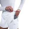 Rafa Nadal Academy Pantalón Corto Blanco Mujer