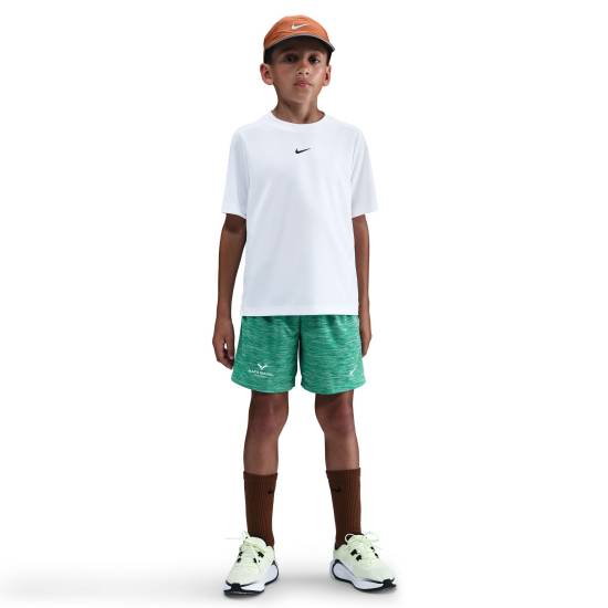 Rafa Nadal Academy Boy's Green Shorts